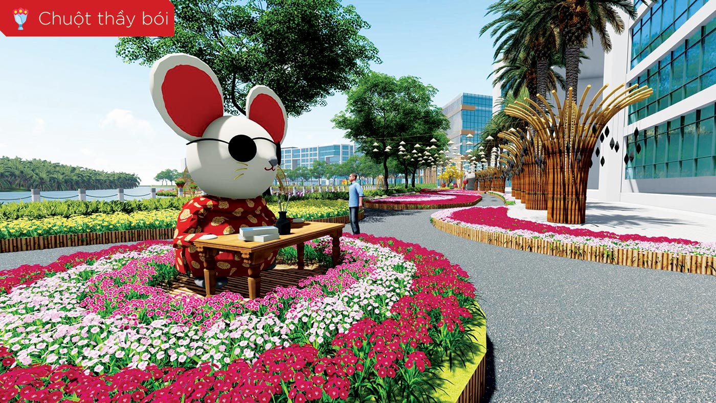 Linh vật chuột thầy bói