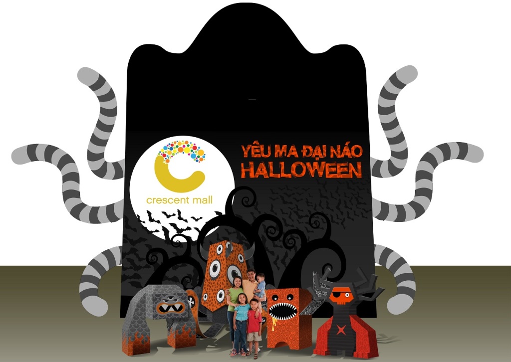“Yêu ma đại náo Halloween” tại Crescent Mall
