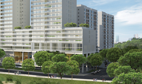 Phú Mỹ Hưng phát triển không gian kiến trúc cảnh quan