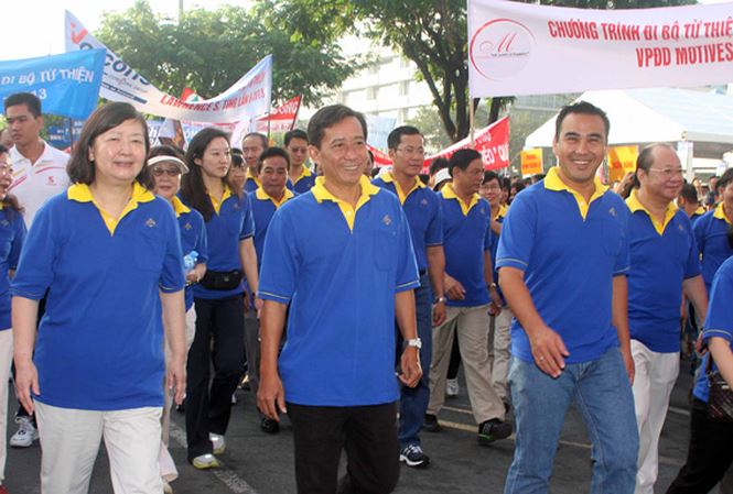 7Up Revive đồng hành cùng chương trình đi bộ từ thiện