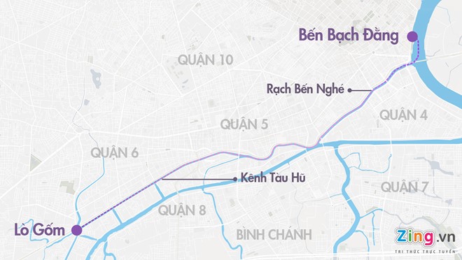 TP.HCM mở thêm tuyến buýt sông từ quận 1 đi Phú Mỹ Hưng