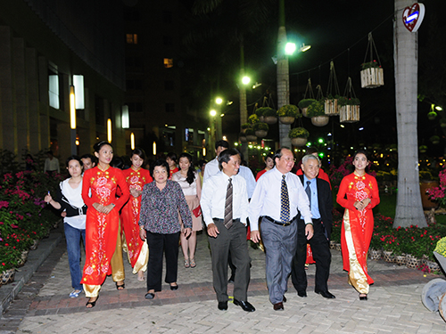 Độc đáo Hội Chợ Hoa xuân Phú Mỹ Hưng