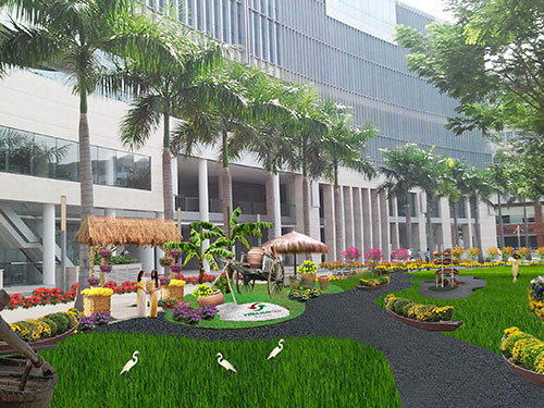 Vinasun tài trợ Hội Chợ Hoa Xuân Phú Mỹ Hưng