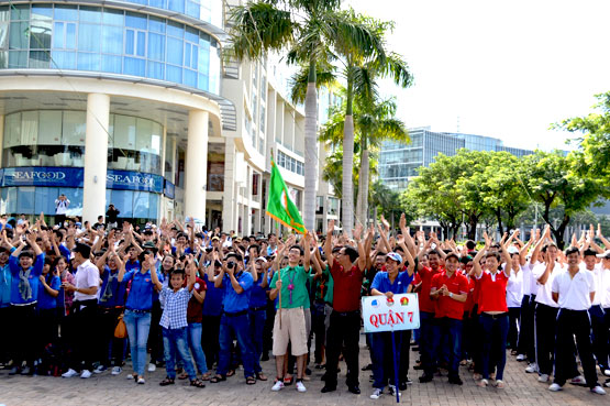 Những hình ảnh ấn tượng trong ngày Chủ nhật xanh tại Phú Mỹ Hưng