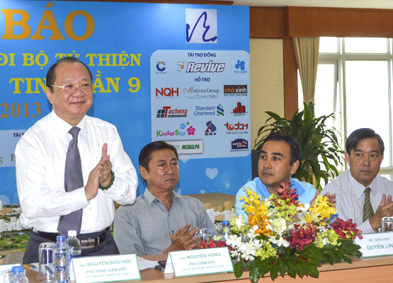 Họp báo khởi động chương trình Đi bộ từ thiện Lawrence S. Ting lần 9 năm 2014