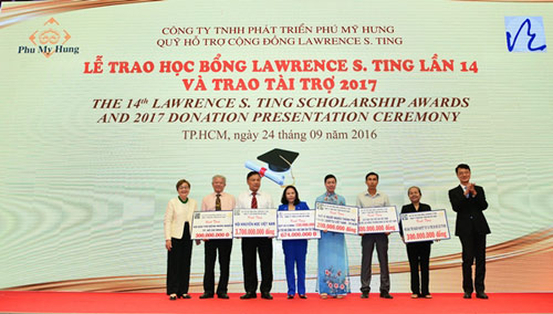 Trao học bổng Lawrence S. Ting: Nhân mầm thiện nguyện