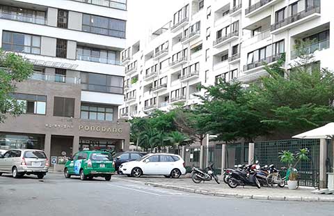 Cấp giấy cho chỗ đậu xe Phú Mỹ Hưng