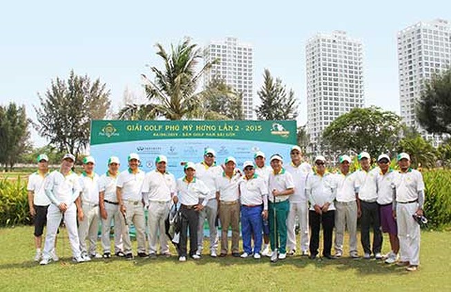 Không khí tưng bừng tại giải Golf Phú Mỹ Hưng lần 2