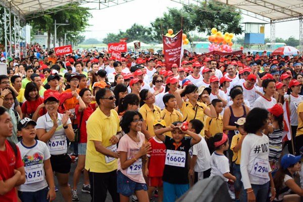 Doanh nghiệp Anh tổ chức chạy bộ gây quỹ từ thiện