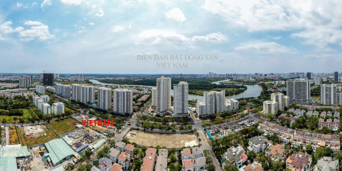 Lộ diện khu đất “vàng” mặt tiền đường Nguyễn Lương Bằng của Phú Mỹ Hưng chuẩn bị phát triển dự án căn hộ cao cấp The Antonia