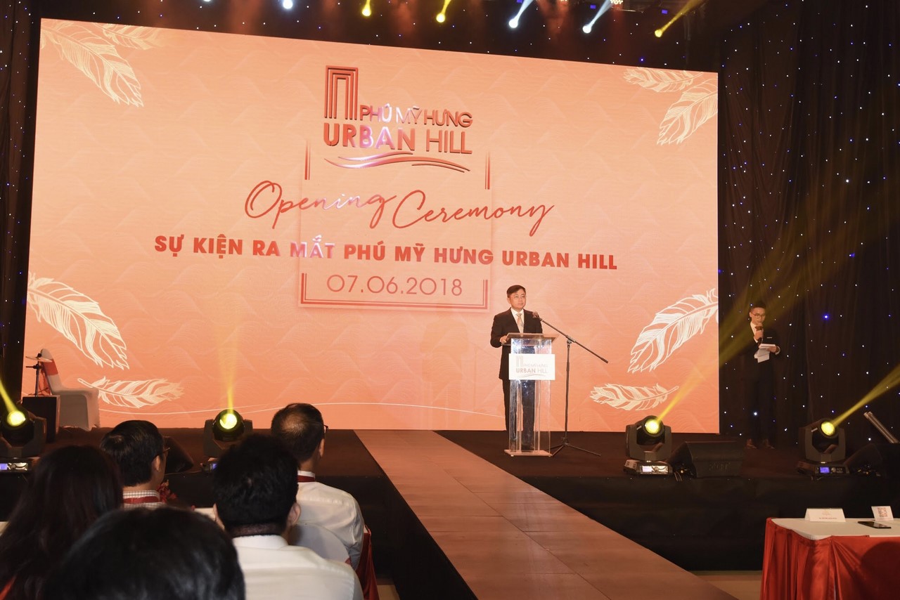 The opening cermony of Urban Hill