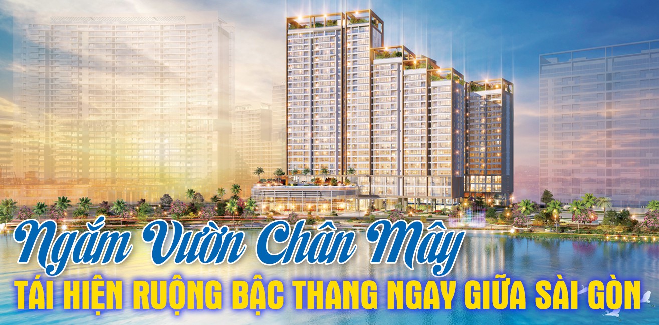 Ngắm vườn chân mây tái hiện ruộng bậc thang ngay giữa Sài Gòn