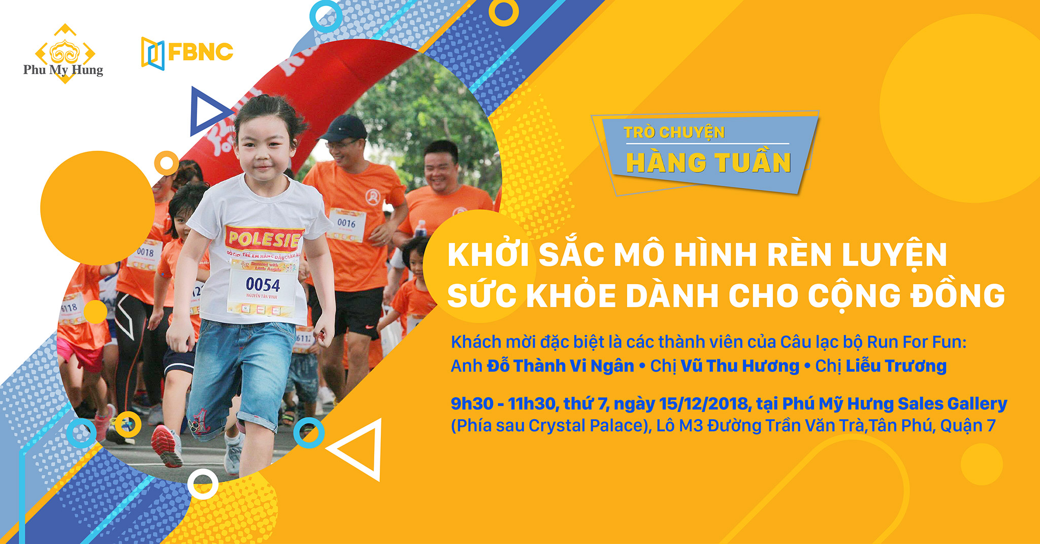 Phú Mỹ Hưng Cuối Tuần: “Khởi sắc mô hình rèn luyện sức khỏe dành cho cộng đồng”