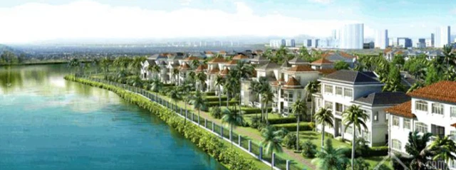  Phác phảo giai đoạn 2 của Khu dân cư Trung Sơn tại huyện Bình Chánh. Khu dân cư này nằm ngay ngã 3 giao giữa quận 8 và quận 7. 