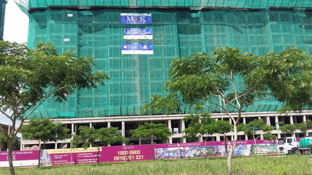  Một dự án căn hộ cao cấp của tập đoàn M.I.K đang có tiến độ thi công khá tốt. 