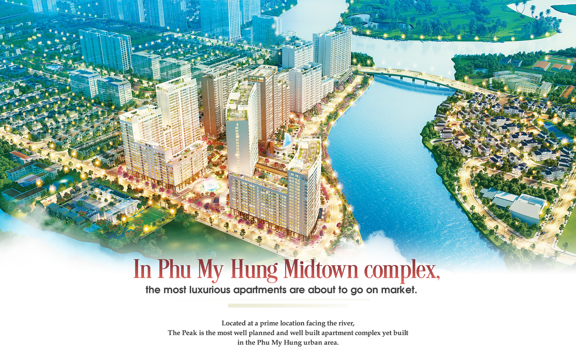 In Phu My Hung Midtown complex, the most luxurious apartments are about to go on market – Midtown