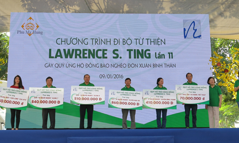 Hòa chung nhịp bước mang đến 2,88 tỷ đồng chăm lo Tết cho người nghèo