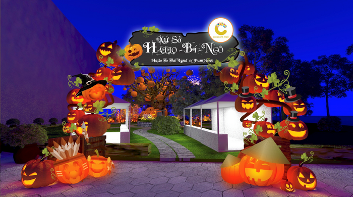 Đón Halloween tại xứ sở bí ngô Crescent Mall