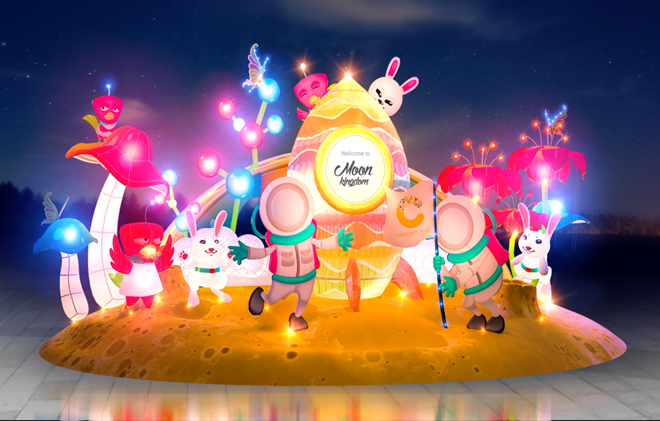 Không khí trung thu sôi động tại Crescent Mall