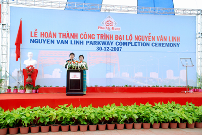 Đại lộ Nguyễn Văn Linh – con đường mơ ước