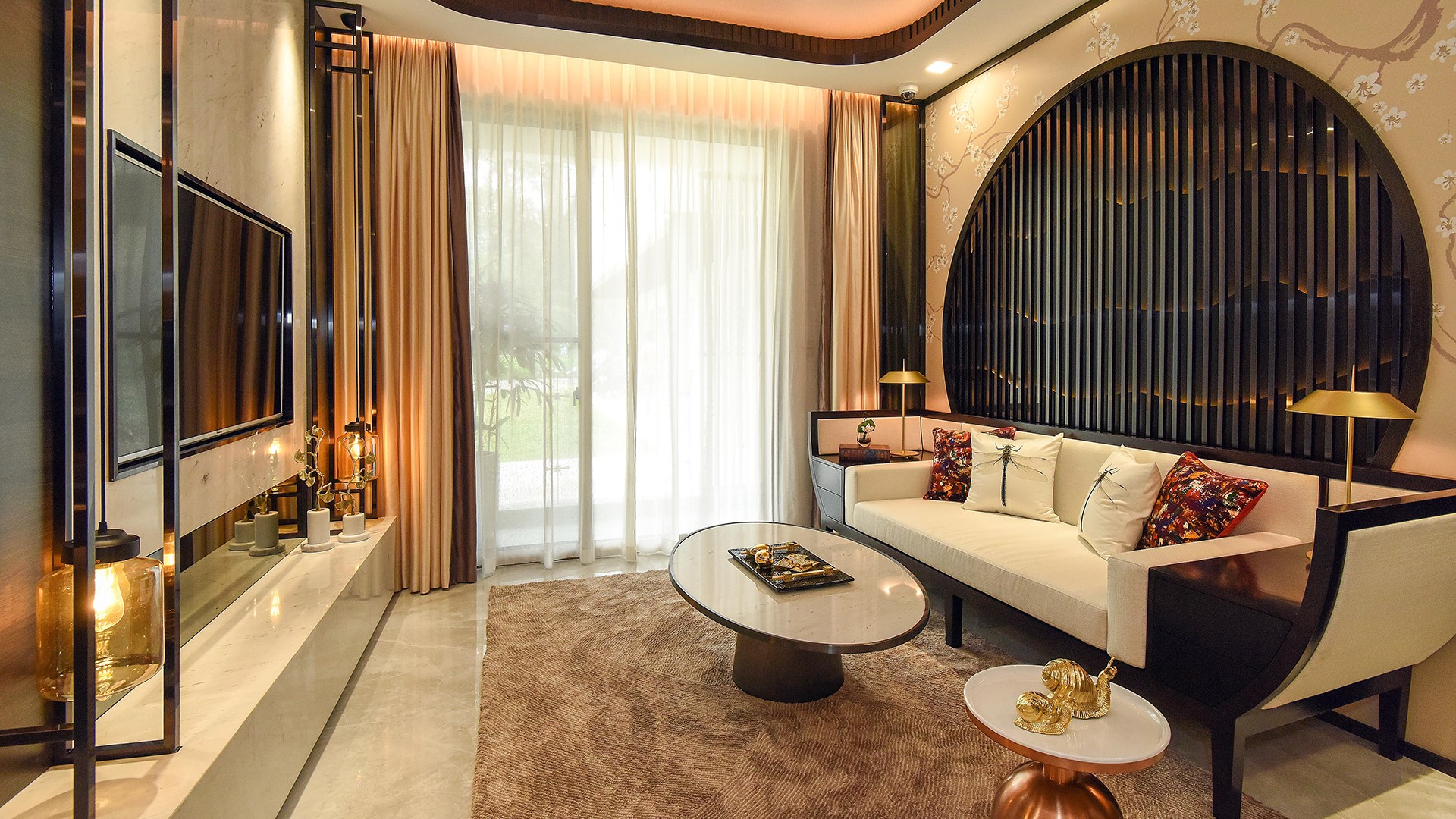 Chất thiền trong căn hộ mẫu dự án sang nhất khu Midtown