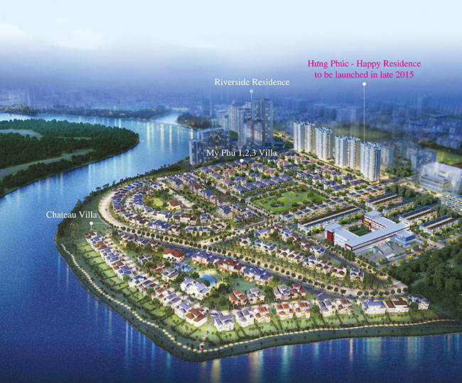 Phu My Hung offers sustainability complementing luxury