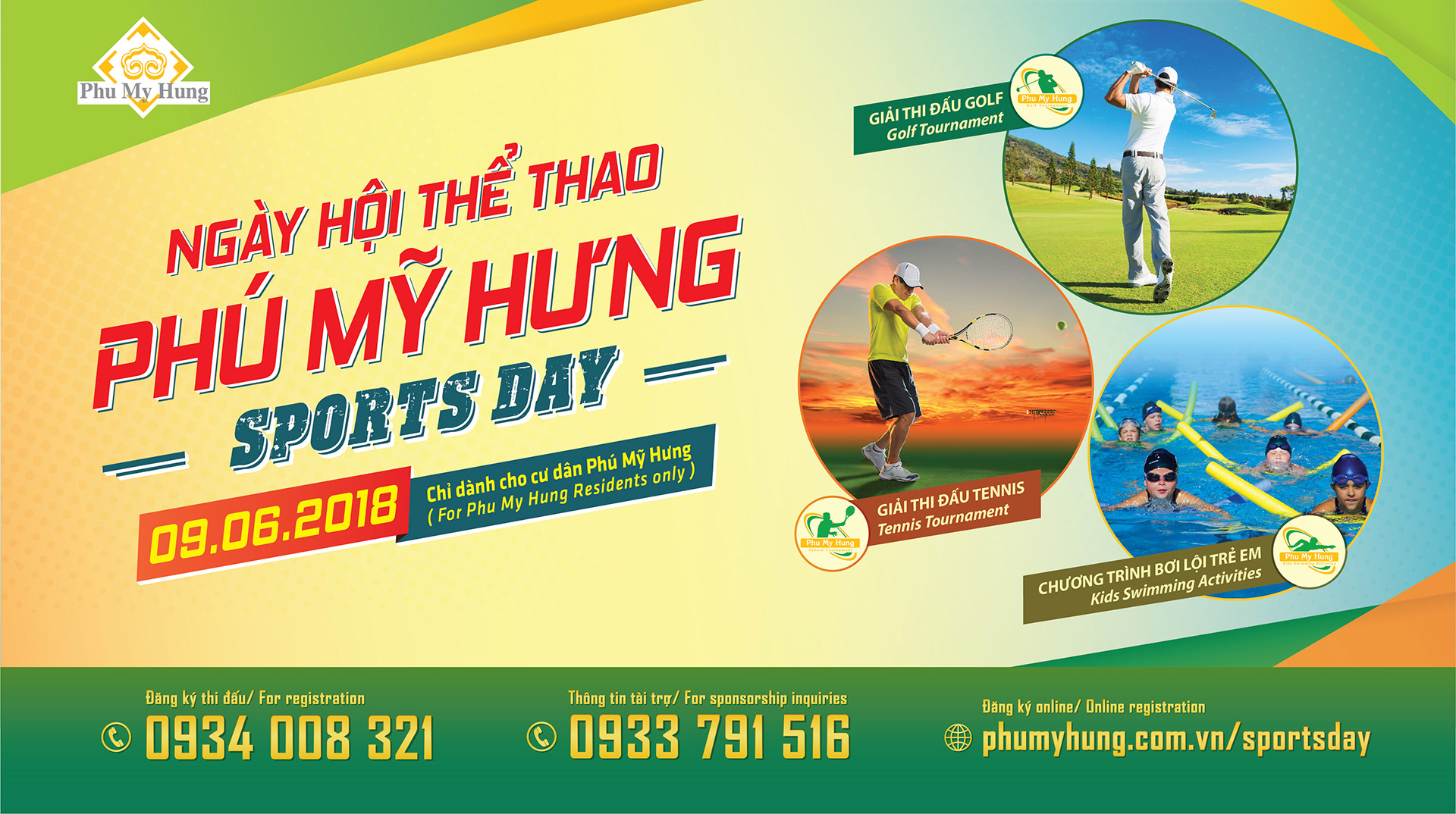 Thỏa sức trải nghiệm ngày hè cùng Ngày hội thể thao Phú Mỹ Hưng 2018