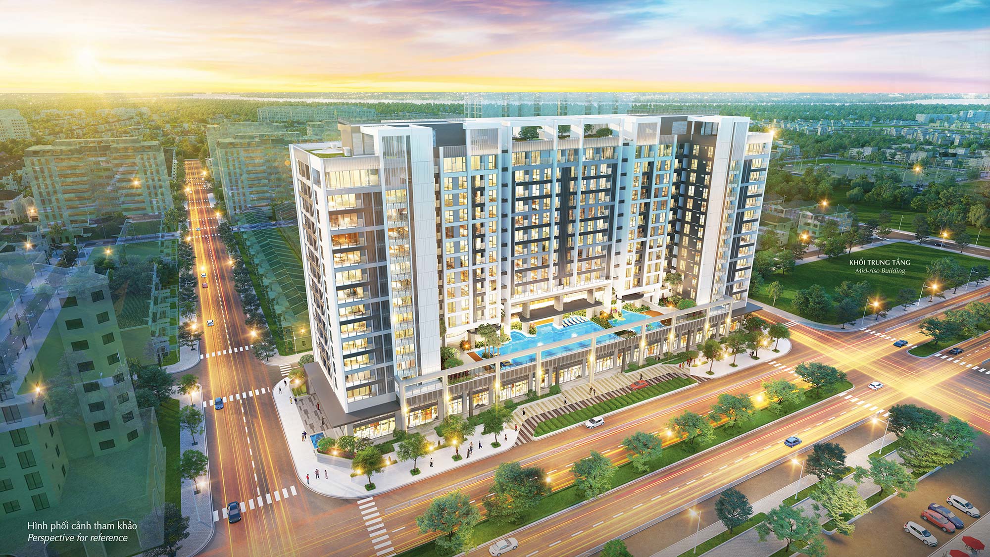 Phú Mỹ Hưng triển khai dự án căn hộ trên trục chính khu đô thị