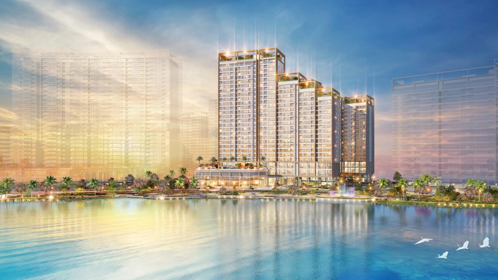 The Signature gồm hai khối nhà cao từ 18~27 tầng tọa lạc vị trí ngay trung tâm Phú Mỹ Hưng Midtown và trực diện khu quảng trường chính của Sakura Park.