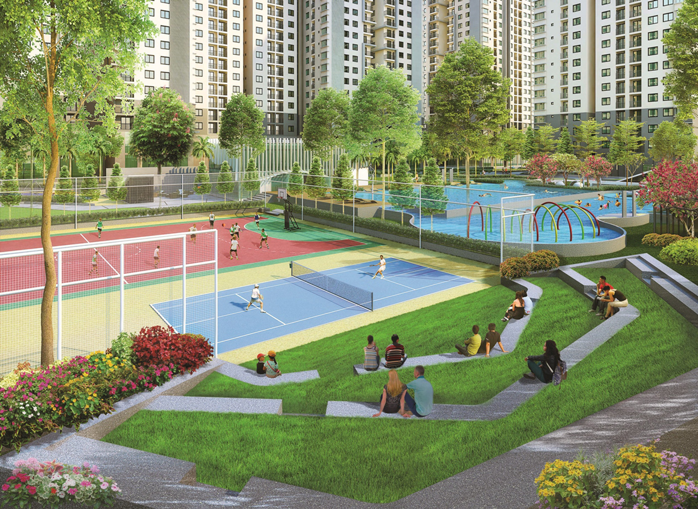 Sống và làm việc cùng một nơi, tiện lợi đủ bề