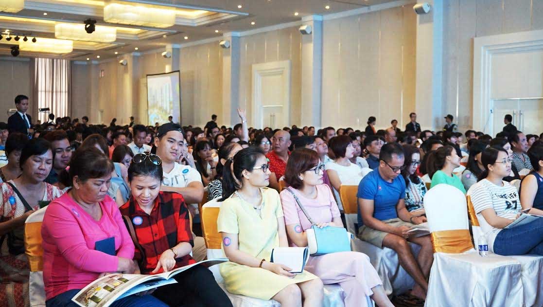 Over 500 condos of Saigon South Residences were deposited in the first sales launch