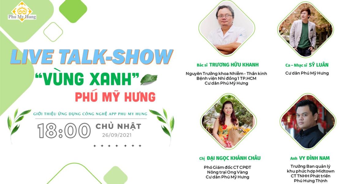 Livestream “Vùng Xanh” Phú Mỹ Hưng